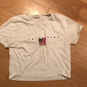 White los angeles shirt